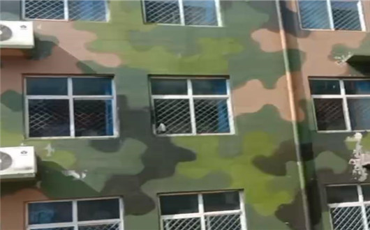 毕节墙面军用迷彩施工方案